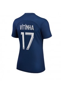Fotbalové Dres Paris Saint-Germain Vitinha Ferreira #17 Dámské Domácí Oblečení 2022-23 Krátký Rukáv